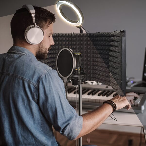 [Studio Microphone Kit] GELEAFMIC Studio Microphone Pop Filter Kit - Image 7