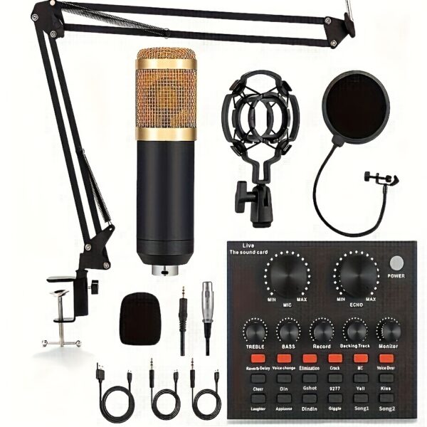 [Complete Podcasting Kit with V8] BM800 Podcasting Kit