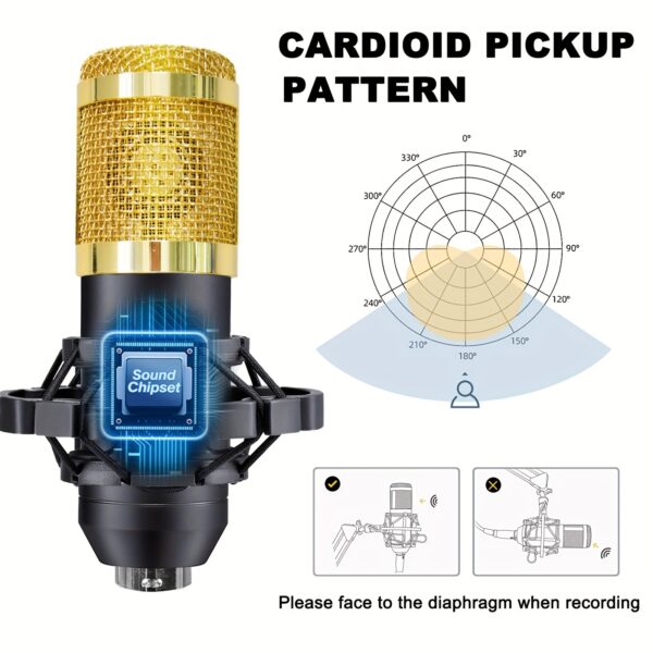 [Complete Podcasting Kit with V8] BM800 Podcasting Kit - Image 6
