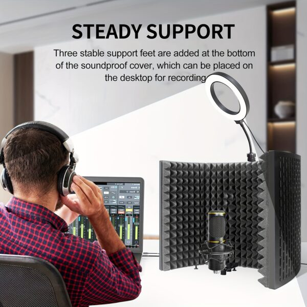 [Studio Microphone Kit] GELEAFMIC Studio Microphone Pop Filter Kit - Image 6