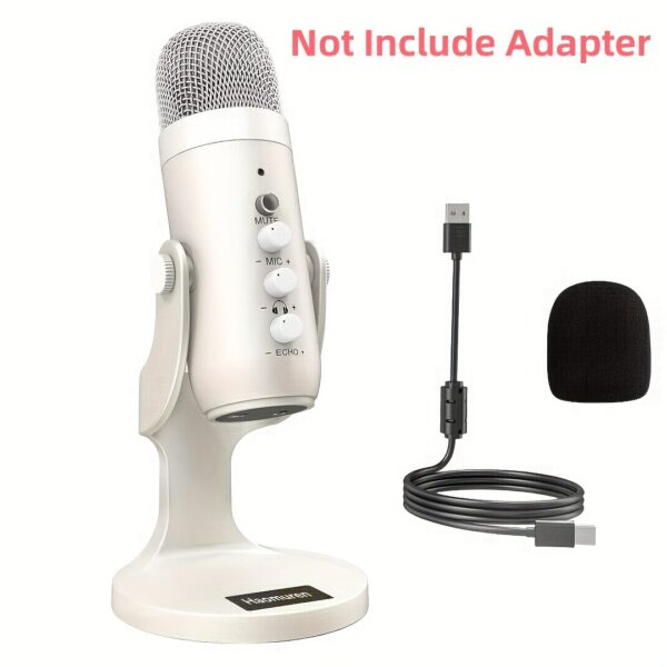 USB Microphone, Condenser Computer PC Mic - Image 8